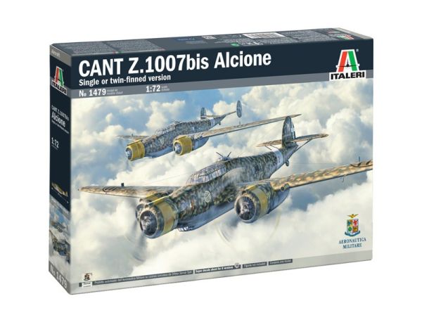 ITA1479 - CANT Z.1007 bis Alcione militair vliegtuig om te assembleren en te schilderen - 1