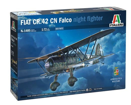 ITA1485 - Avon FIAT CR.42 CN Falco Nachtjager om te assembleren en te schilderen - 1