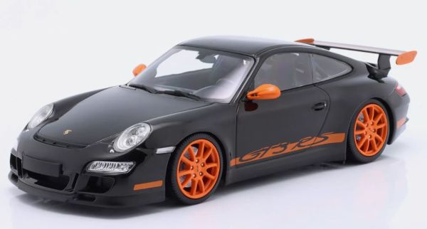 MNC155062121 - PORSCHE 911 GT3 RS 2007 zwart en oranje - 1