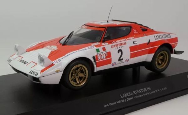 MNC155741702 - LANCIA Stratos #2 Winnaar Tour de Corse 1974 J-C.ANDRUET / BICHE - 1