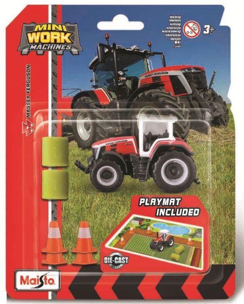 MST15592-B - MASSEY FERGUSON 8S.265 set met accessoires en speelruimte - 1