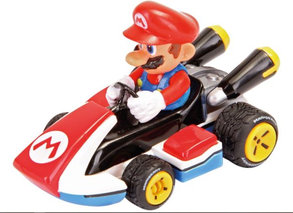 CARRERA15817039-A - Witte MARIO KART wrijving kart in doos - Mario - 1