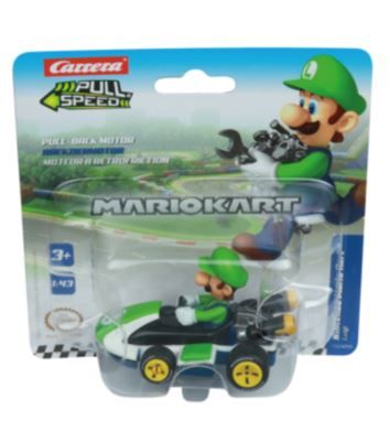 CARRERA15818315 - Frictiekart MARIO KART in blisterverpakking - Luigi - 1