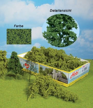 HEK1632 - 15 Bomen en struiken in natuurlijke vezels - medium groen - 1