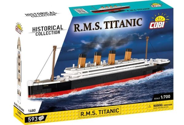 COB1680 - Schip R.M.S. TITANIC - 593 onderdelen - 1