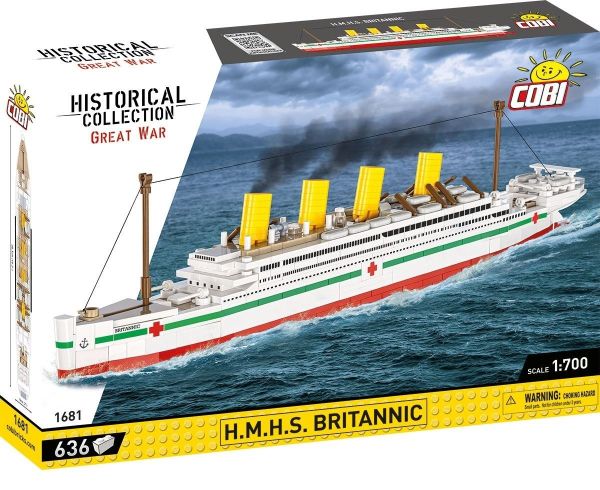 COB1681 - Schip H.M.H.S. BRITANNIC - 636 stuks - 1