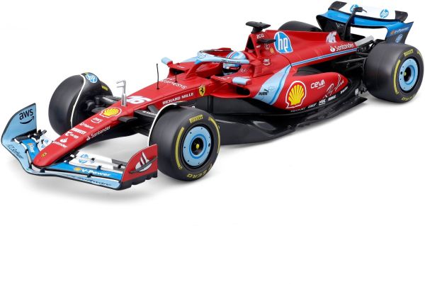 BUR16821-1 - FERRARI SF-24 Deluxe GP van Miami C. Leclerc - 1