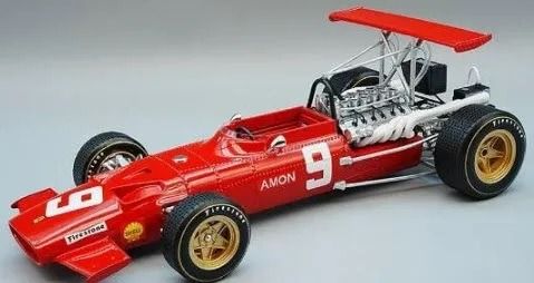 TM18-200D - FERRARI 312 F1 #9 GP Zuid-Afrika 1969 C.AMON - Gelimiteerd tot 105 exemplaren - 1