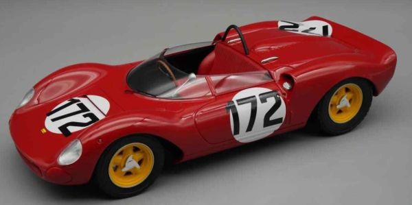TM18-234D - FERRARI 206 #175 Winnaar van de Dino SP Corse de cote Ollon-Villars 1965 L.SCARFLOTTI - 1