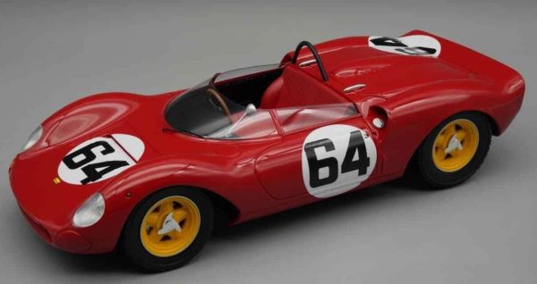 TM18-234E - FERRARI 206 #64 Winnaar van de Dino SP Freiburg - Schauinsland 1965 L.SCARFLOTTI - 1