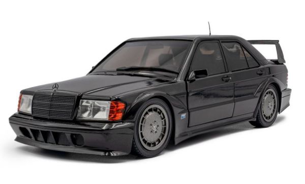 SOL1801012 - MERCEDES-BENZ 190 Evo II 1990 Zwart - Solido Works - 1