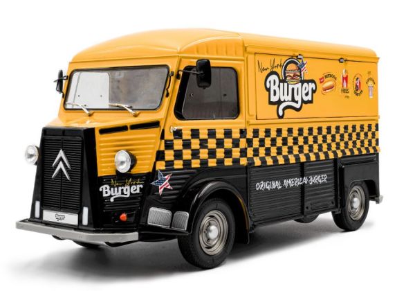 SOL1804822 - CITROËN Type HY 1969 geel - NYC BURGER - 1