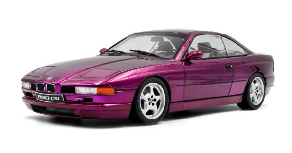 SOL1807006 - BMW 850 E31 CSI Daytona 1991 Paars - 1