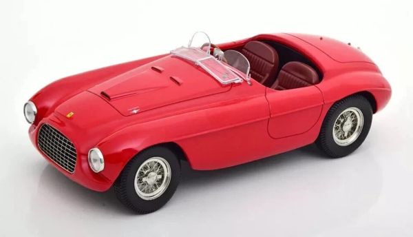 KKS180911 - FERRARI 166MM barchetta Spyder 1949 Rood - 1