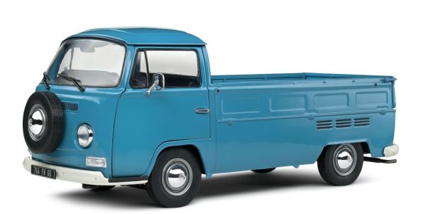 SOL1809403 - VOLKSWAGEN Type 2 Pick-Up 1968 benzine blauw - 1