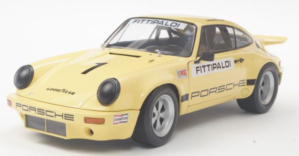 SOL1810703 - PORSCHE 911 Iroc #1 - FITTIPALDI 1974 geel - 1