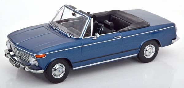 KKS181104 - BMW 2002 Cabriolet 1968 Donkerblauw Metallic - 1
