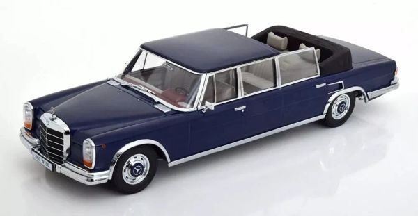KKS181182 - MERCEDES-BENZ 600 W100 Landaulet cabriolet 1964 Blauw - 1