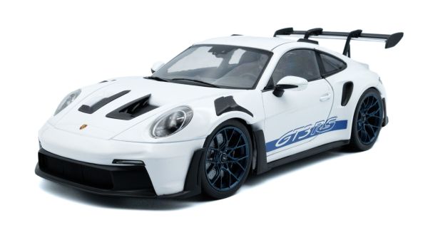 SOL1812102 - PORSCHE 911 GT3RS 2024 Wit met blauwe strepen - 1