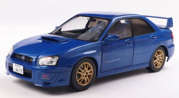 SOL1812301 - SUBARU Impreza WRX STI 2003 sonic blauw - 1