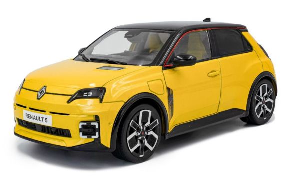 SOL1812602 - RENAULT 5 E-TECH 2024 Geel POP - 1
