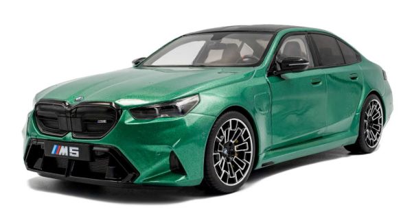 SOL1814701 - BMW M5 2025 Metallic Groen - 1