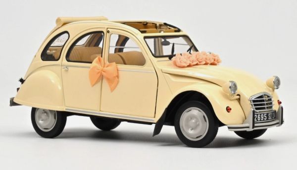 NOREV181475 - CITROEN 2CV 1986 Beige - Bruiloft Special - 1