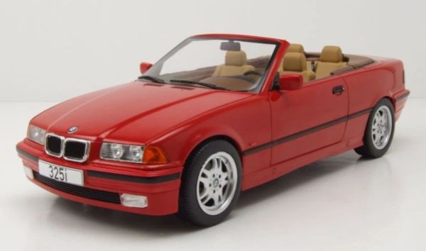 MOD18317 - BMW 3-serie E36 Cabriolet 1996 Rood - 1