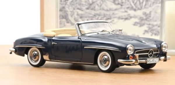NOREV183403 - MERCEDES-BENZ 190 SL 1957 Middelblauw - 1