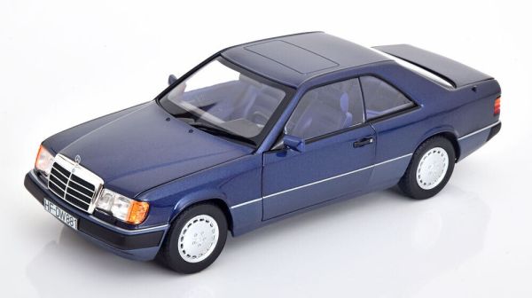 NOREV183882 - MERCEDES 300CE-24 coupé 1990 marineblauw - 1
