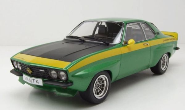 MOD18425 - OPEL Manta A Irnscher 1974 Groen en Geel - 1