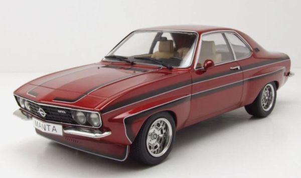 MOD18427 - OPEL Manta A Irnscher 1974 Metallic Donkerrood - 1