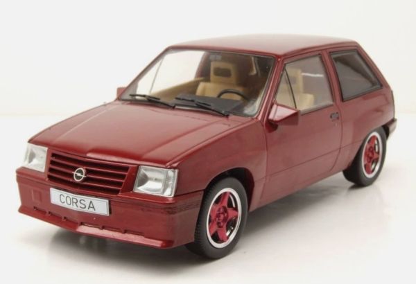 MOD18433 - OPEL Corsa A Custom 1983 Donker Metallic Rood - 1