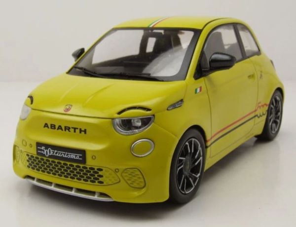 MOD18498 - FIAT 500e Abarth 2024 Geel - 1