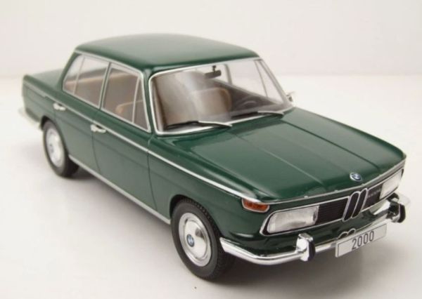 MOD18542 - BMW 2000 Type 121 1966 Donkergroen - 1