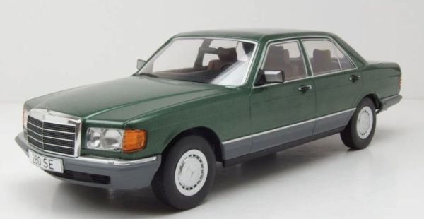MOD18549 - MERCEDES-BENZ S-Klasse W126 1979 Metallic Donkergroen - 1