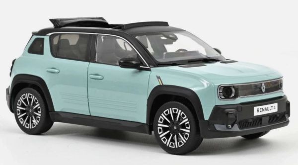 NOREV185520 - RENAULT 4 E-Tech 100% elektrisch 2025 Hauts-de-France-groen - 1