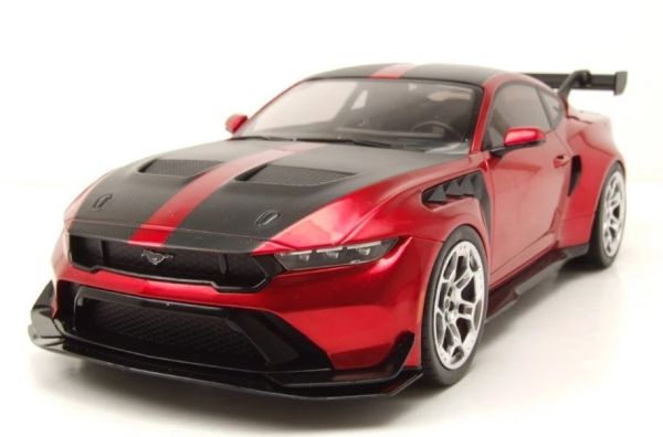 MOD18577 - FORD Mustang GTD 2025 Donker Metallic Rood - 1