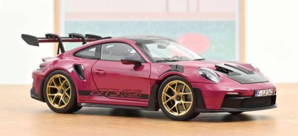NOREV187370 - PORSCHE 911 GT3 RS Weissach Pack 2022 Robijnrode Ster - 1