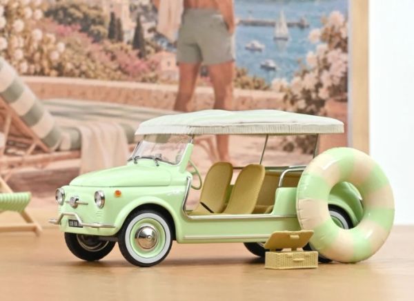 NOREV187794 - FIAT 500 Jolly 1965 Groen - 1