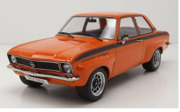 MOD18839 - Opel Ascona A uit 1973, oranje en zwart. - 1