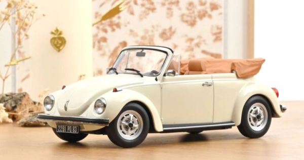 NOREV188535 - VOLKSWAGEN 1303 Cabriolet 1972 Cream White - 1
