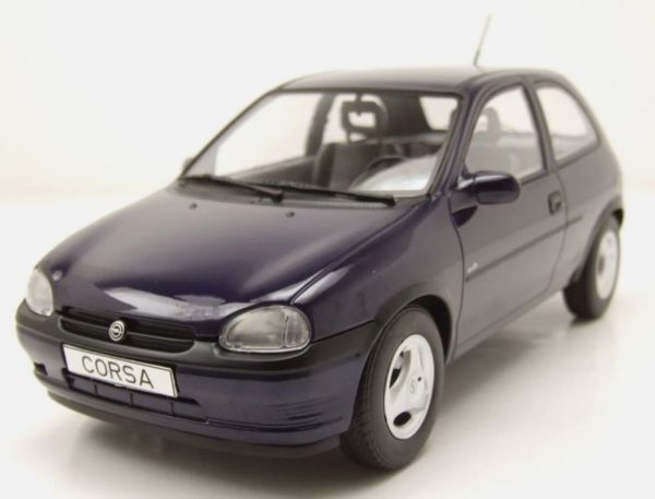 MOD18905 - OPEL Corsa B 1993 Metallic Middernachtblauw - 1