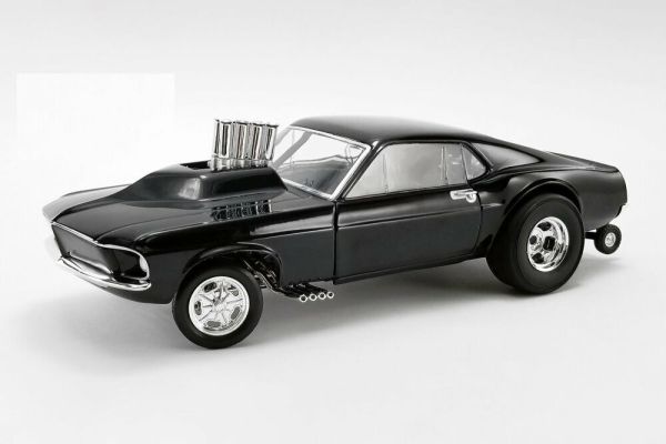 GMP-18932 - FORD Mustang gasser 1969 glanzend zwart - 1