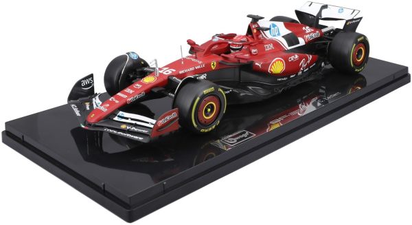 BUR16822L - Kristallen box - FERRARI SF-25 #16 Australische GP C. LECLERC - Deluxe Edition - 1