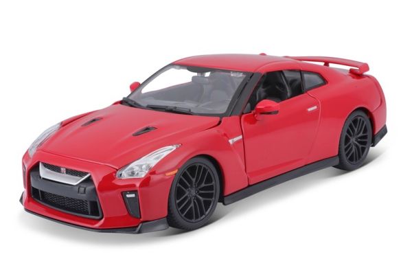 BUR21082 - NISSAN GT R 2017 Rood - 1