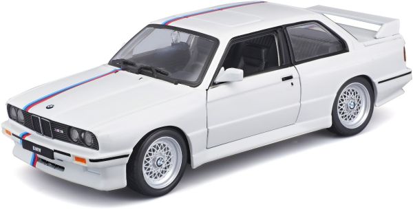 BUR21100W - BMW M3 1988 wit - 1