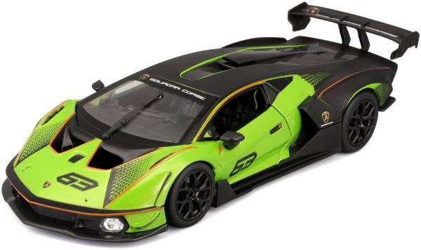 BUR28017 - LAMBORGHINI Essenza SCV12 #93 – Groen en zwart - 1