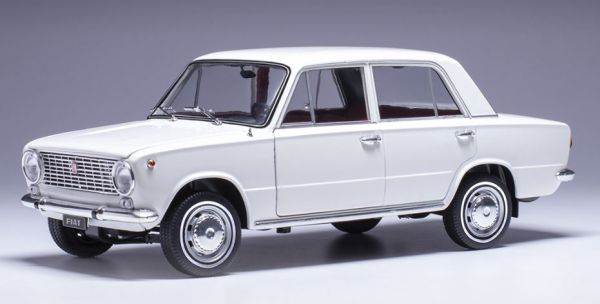 IXO18CMC205OP.24 - FIAT 124 1970 Wit - 1