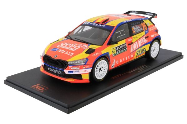 IXO18RMC199.22 - SKODA Fabia Rally2 #25 Rallye de Monte Carlo 2024 P.LOPEZ / D.VASQUEZ - 1